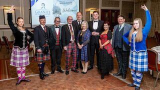 Granite burns supper